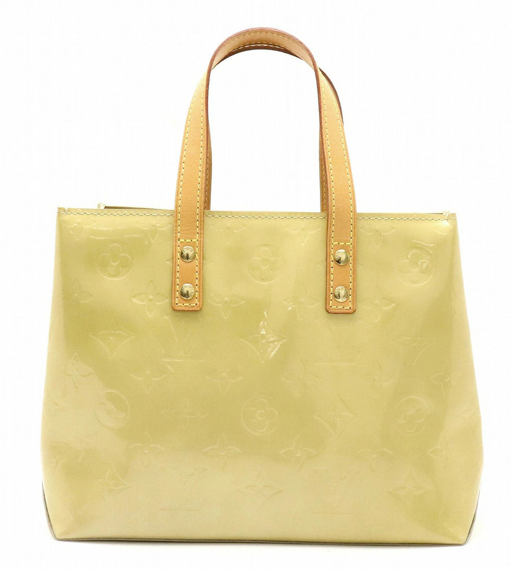 Louis Vuitton Monogram Lead Top Handle Bag Beige Tan